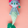 Aqua Adole - sereia em amigurumi - Receita em PDF